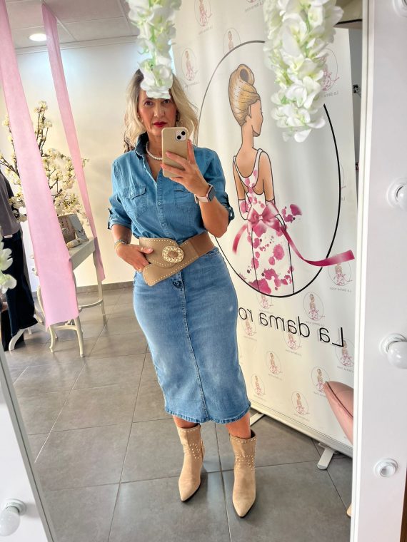 FALDA TEJANA